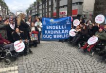İzmir’de engelli kadınlardan 8 Mart açıklaması