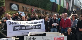 Beşiktaş Belediyesi’nden Çıkartılan İşçiler Basın Açıklaması Yaptı