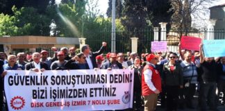İzmir’de İşten Çıkartılan İşçilerin Direnişine Polis Engeli
