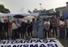 Haydarpaşa Dayanışması 336. Haftada Kadıköy’de Toplandı