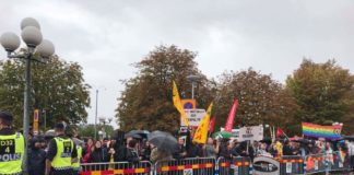 Göteborg’da Yabancı Düşmanlığına Karşı Eylem
