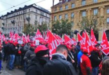 İsviçre’de İnşaat İşçileri Sokakları Terketmiyor!