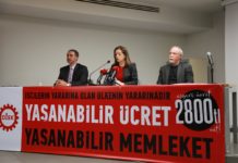 DİSK: Asgari Ücret 2.800 TL Olmalı