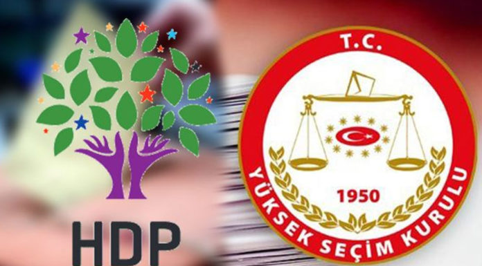 HDP’den YSK Kararına Tepki: YSK Kararıyla Yeni Dönemin Kayyım Atayanı Rolüne Soyunmuştur