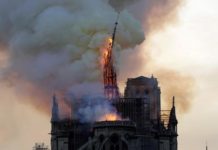 NOTRE DAME KATEDRALİ YANIYOR