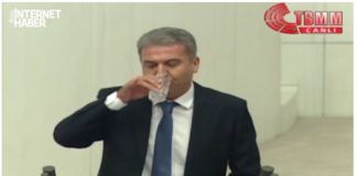 Meclis’te “Su İçme” Tartışması