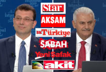 İşte Saray medyasında İmamoğlu-Yıldırım buluşması: