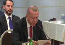Erdoğan Konuşurken Damat Yine Uyudu