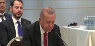 Erdoğan Konuşurken Damat Yine Uyudu