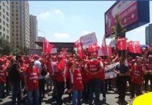 Ataşehir Belediyesi İşçilerinden Toplu Sözleşme Hakkı İçin Basın Açıklaması