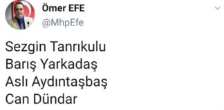 Tehdit Etmek “Demokratik” Hakmış!