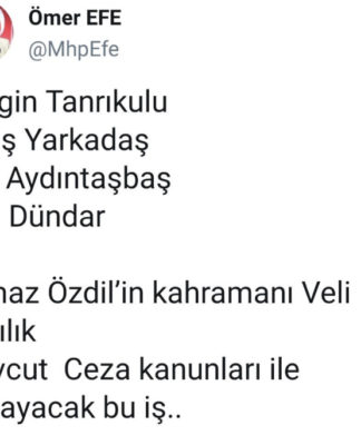 Tehdit Etmek “Demokratik” Hakmış!