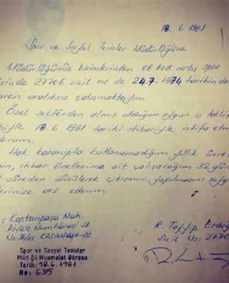 Erdoğan’ın İstifası Sakal Yüzünden Değilmiş…