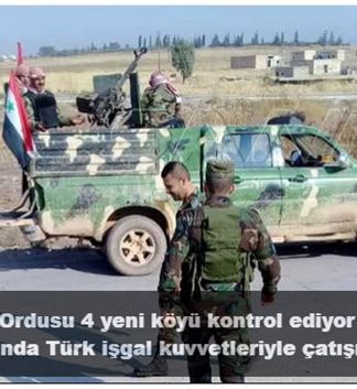 SANA: TSK ile Suriye Ordusu Arasında Çatışma