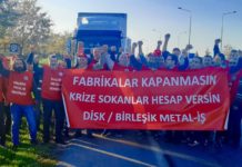Metal işçileri hakları için yürüyor