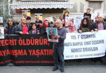 “Hasta tutsak Cihat Özdemir serbest bırakılsın.”