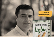 Demirtaş’ın Yeni Kitabı “Leylan” 22 Ocak’ta Çıkıyor
