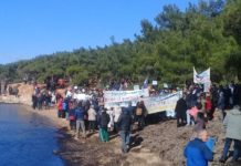 Avyalık Halkı Rantlaşmaya Karşı Yürüyüş Düzenledi