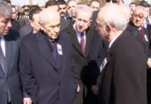 Kılıçdaroğlu elini uzattı, Bahçeli tokalaşmadı