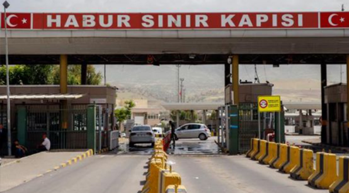 Habur Sınır Kapısı koronavirüs sebebiyle kapatıldı