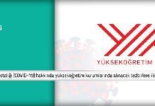 YÖK’ten Koronavirüs uyarısı: Zaruri olmayan seyahatleri iptal edin