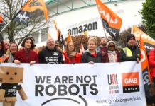 AMAZON ÇALIŞANLARI GREVDE