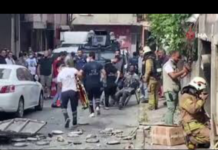 Okmeydanı’nda iş yerinde patlama: 5 yaralı