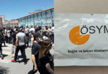 YKS’nin ilk oturumu sona erdi: Sosyal mesafeye dikkat edilmedi, öğrencilerin ateşi ölçülmedi, ‘önlem’ olarak ıslak mendil verildi!