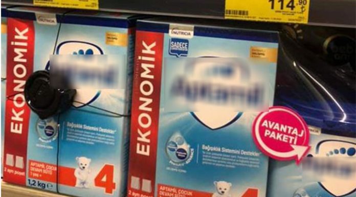 Şimdi de bebek mamalarına alarm takıldı!