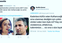 Canan Kaftancıoğlu’na yönelik çirkin sözler ettiği için haberini yaptığımız AKP’li Nedim Şener’in cevabı: “Siz ona o size layık”