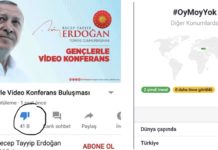 Gençler Erdoğan’a “Oy moy yok!” dedi, bu etiket dünya sıralamasında birinci oldu