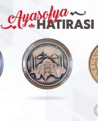 Damat Albayrak duyurdu: Darphane, Ayasofya’ya özel para bastı