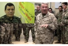 Mazlum Kobani, Amerikalı Komutan Kenneth F. McKenzie ile görüştü