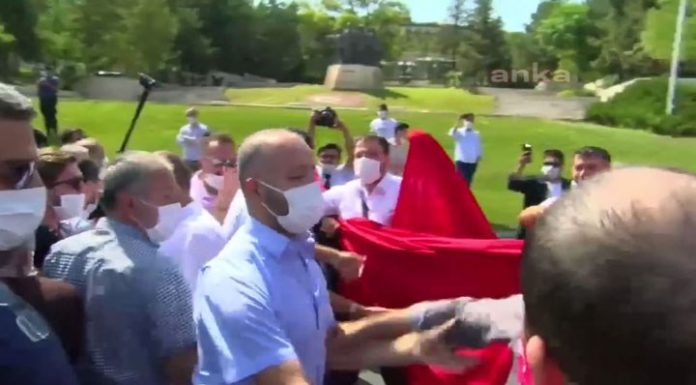 15 Temmuz gazileri Saray’a yürümek istedi, polis müdahale etti: ‘Haklarımızı ver Cumhurbaşkanı’