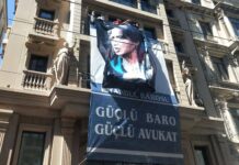 Timtik’in baro binasına asılan fotoğrafı Vatan Partisi’ne de “dert” oldu!