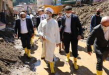 Diyanet Başkanı, Giresun’a cübbesiyle geldi!