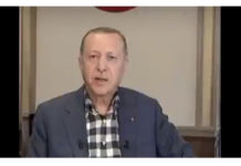 Erdoğan yine promptere takıldı: “Geri al, geri al”