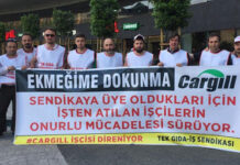 846 gündür direnen Cargill emekçileri yeniden eyleme başladı