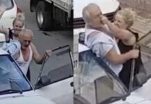 Trafikte saldırdığı kadın sürücüden dayak yiyen erkek sürücü kaçtı!