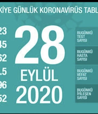 Türkiye’nin 24 saatlik koronavirüs bilançosu: 1.412 yeni vaka
