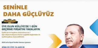 AKP’den üyelik vaadi: “Üye olun külliyede 1 gün geçirme fırsatı yakalayın”