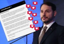 Damat’ın istifa paylaşımı “beğeni rekoru” kırdı