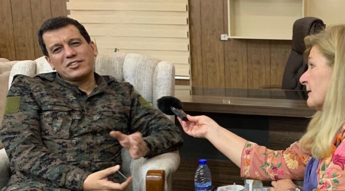 İsveç Radyosu “General Mazlum Abdi” ile görüştü