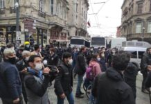 HDP’nin basın açıklamasına polis müdahale etti: Çok sayıda kişi gözaltına alındı