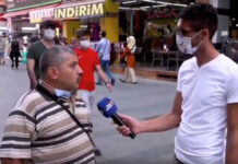 Röportaj sırasında Erdoğan’ı eleştiren vatandaş, “Sarı öküzü vermeyeceğiz” dedi, tutuklandı