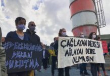 AKP’li patron işçilerini, direnen halka saldırttı