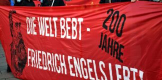 Engels’in 200’ncü doğum günü anmasına polis saldırısı