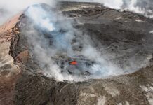 Kilauea Yanardağı faliyete geçti, kırmızı alarm verildi