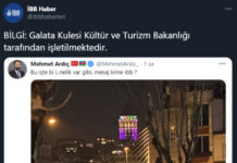 Yandaş gazeteci, Galata Kulesi “bilgisiyle” dalga konusu oldu!