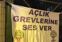 HDP’nin İstanbul’daki parti binalarına “pankart” baskını